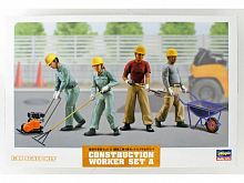 Сборная модель Hasegawa Набор CONSTRUCTION WORKER SET A, 135