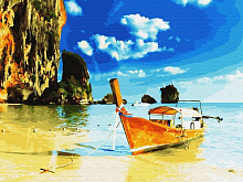 Картина по номерам 40х50 Тайланд оПхиПхи 28 цветов