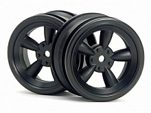 Диски 110  VINTAGE 5 SPOKE 26MM BLACK 0MM OFFSET 2шт HPI3816