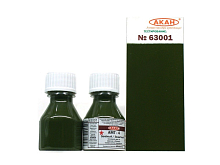 Эмаль АКАН акриловая АМТ  4 Зелёная Защитная, 10 мл