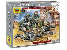 Сборные солдатики ZVEZDA Немецкие разведчики 193942гг, 172