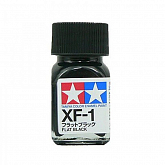 Матовая эмаль Tamiya XF1 Flat Black Черная матовая, 10 мл