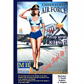 Сборная модель Фигуры пинап, набор № 5 Пэтти 124