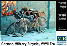 Сборная модель Германский военный велосипед, 2МВ 1/35