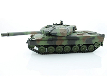 РУ танк Taigen 116 Leopard 2 A6 Германия дым V3 24G RTR