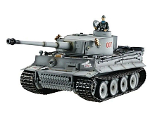 PУ танк Taigen 116 Tiger 1 ранняя версия HC, башня на 360, подшипники в ред, откат ствола V3