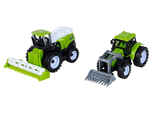 Комбайн AUTODRIVE с молотилкой и трактором инерционные, вк 266,58,8 см