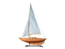 Сборная деревянная модель Technell Яхта Folkboat, 116, комплект Premium