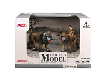 Набор фигурок животных MASAI MARA MM211142 серии Мир диких животных Семья обезьян, 2 пр