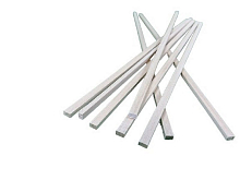 Деревянные рейки 4х6 мм, длина 300 мм, липа, 8 шт