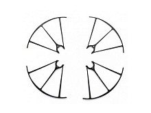 Защита лопастей для квадрокоптера Syma X5HWHC, черная