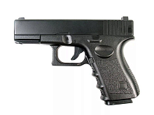 Пистолет металлический Glock 17 G15  18,5см вк