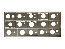 Трафарет окраски катков гусеничной техники вар1