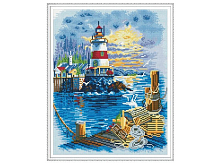 Алмазная мозаика с нанесенной рамкой 40х50 МАЯК 26 цветов