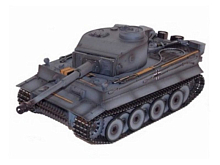 PУ танк Taigen 116 Tiger 1 Германия, поздняя версия для ИК боя V3 24G RTR темный камуфляж