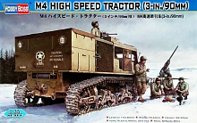 Сборная модель Танк M4 (3-in./90mm) Tractor 1/35