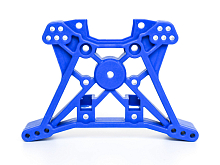 Задний держатель амортизаторов для Remo Hobby MMAX, EX3 110, тюнинг, синий