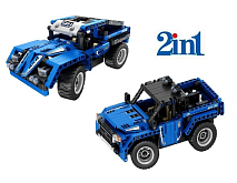 Радиоуправляемый конструктор Qihui Mechanical Master 2 в 1 Пикапы 353 детали