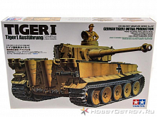 Сборная модель Немецкий танк Tiger I Init Prod 135
