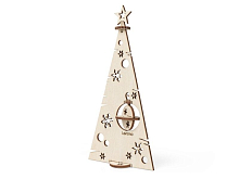 Деревянный конструктор Lemmo Рождественская ёлочка, 7 деталей