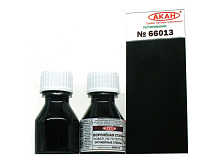 Краска АКАН металлик Воронёная сталь новая, не потертая, 10 мл