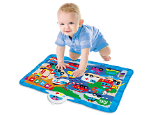 Интерактивная игрушка Kids Hits Музыкальный коврик с огоньками Мы едемедем