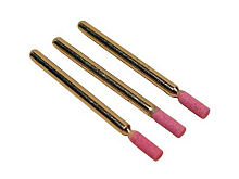 Насадка шлифовальная, оксид алюминия, цилиндр, 3 х 8 мм, 3 штуп, блистер