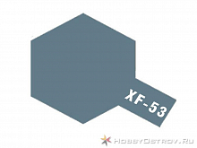 Краска Tamiya XF53 Neutral Grey Нейтральносерая акриловая, 10 мл