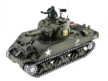 Радиоуправляемый танк Heng Long 116 M4A3 Sherman 24G RTR PRO