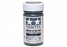 Паста для воспроизведения асфальта, цвет темносерый 100мл Tamiya