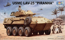 Сборная модель БТР LAV25 Пиранья USMC 135