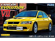 Сборная модель Fujimi Mitsubishi Lancer Evolution VII GSR