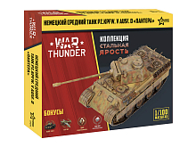 Сборная модель ZVEZDA Немецкий танк Пантера WT, 1100