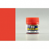 Краска эмаль для пластика тм MRHOBBY  10мл  CLEAR RED, шт