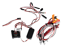 Комплект освещения GTPower 8 светодиодов, 6 режимов с блоком управления