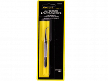 Инструмент MAXX пинцет изогнутый остроконечный 11,5см