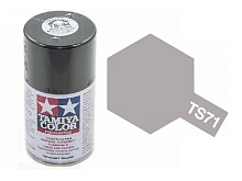 Краскаспрей Tamiya TS71 Smoke ДымчатыйСерый прозрачный матовая, 100мл