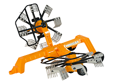 Прицеп для трактора Double Eagle двойная роторная валковая косилка 124