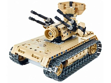 Радиоуправляемый конструктор Qihui Mechanical Master Зенитный танк 457 деталей