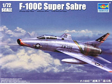Сборная модель Trumpeter F100C Super Sabre