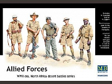 Сборная модель Фигуры Союзные Войска, Северная Африка