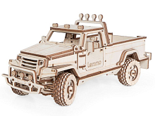 Деревянный конструктор Lemmo Внедорожник КОНДОР, 163 детали