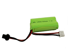 Аккумулятор WPL LiIon 500mAh, 74V для автомоделей WPL B14, B24, C14, C24, B16, B36