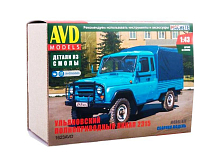 Сборная модель AVD Ульяновский пикап 2315, 143