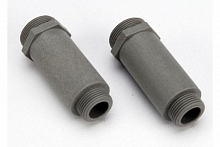 Корпус амортизатора, серый пластик, 2 штуки, для автомоделей Traxxas