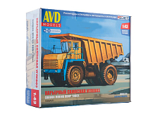 Сборная модель AVD Карьерный самосвал БЕЛАЗ7547, 143