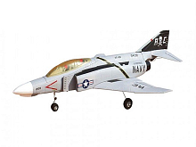 Радиоуправляемый самолет Top RC F4 белый 628 мм импеллер PNP