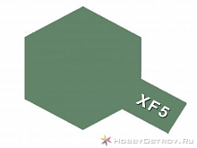 Краска акрил 10 мл XF5 Flat Green зеленая матовая, шт