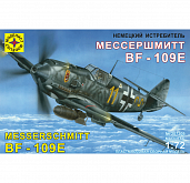 Сборная модель Истребитель Мессершмитт Bf109E 172 ПН