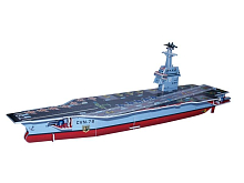 3D пазлы из пенокартона АВИАНОСЕЦ МИНИ СЕРИЯ 29 деталей